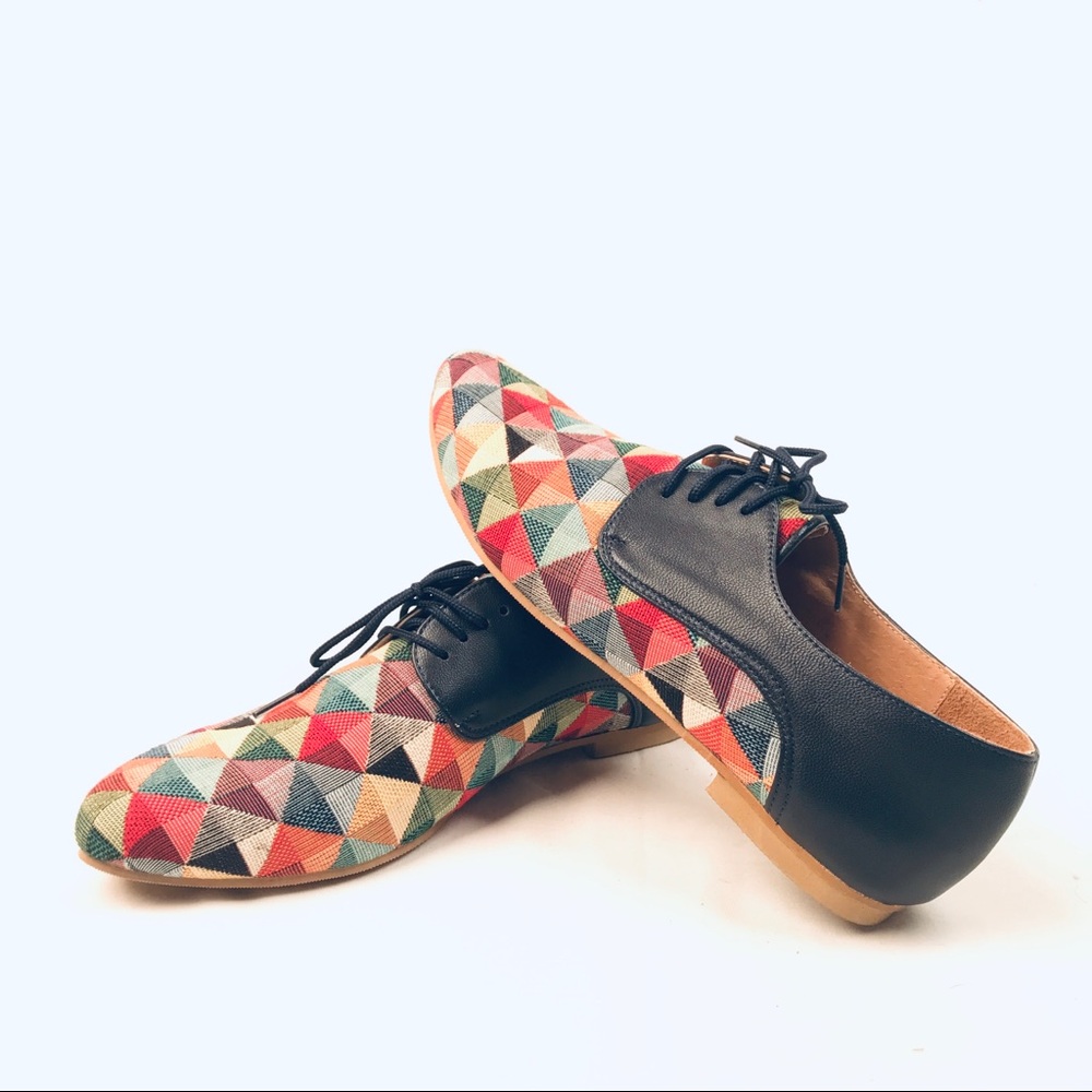 Evangelia Drosi Kaleidoscope Geometric Oxfords